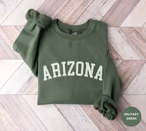 Arizona Sweatshirt, Arizona Shirt, Arizona Crewneck Sweater, US State, Arizona Gift, Soft Unisex Sweatshirt