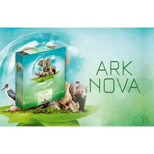 Capstone Games Ark Nova Strategy Board Game for 1-4 Players, Card Drafting, Zoo Building, Hand Management Game with High Replayability | Ages 14+ | 90-150 Minute Play Time