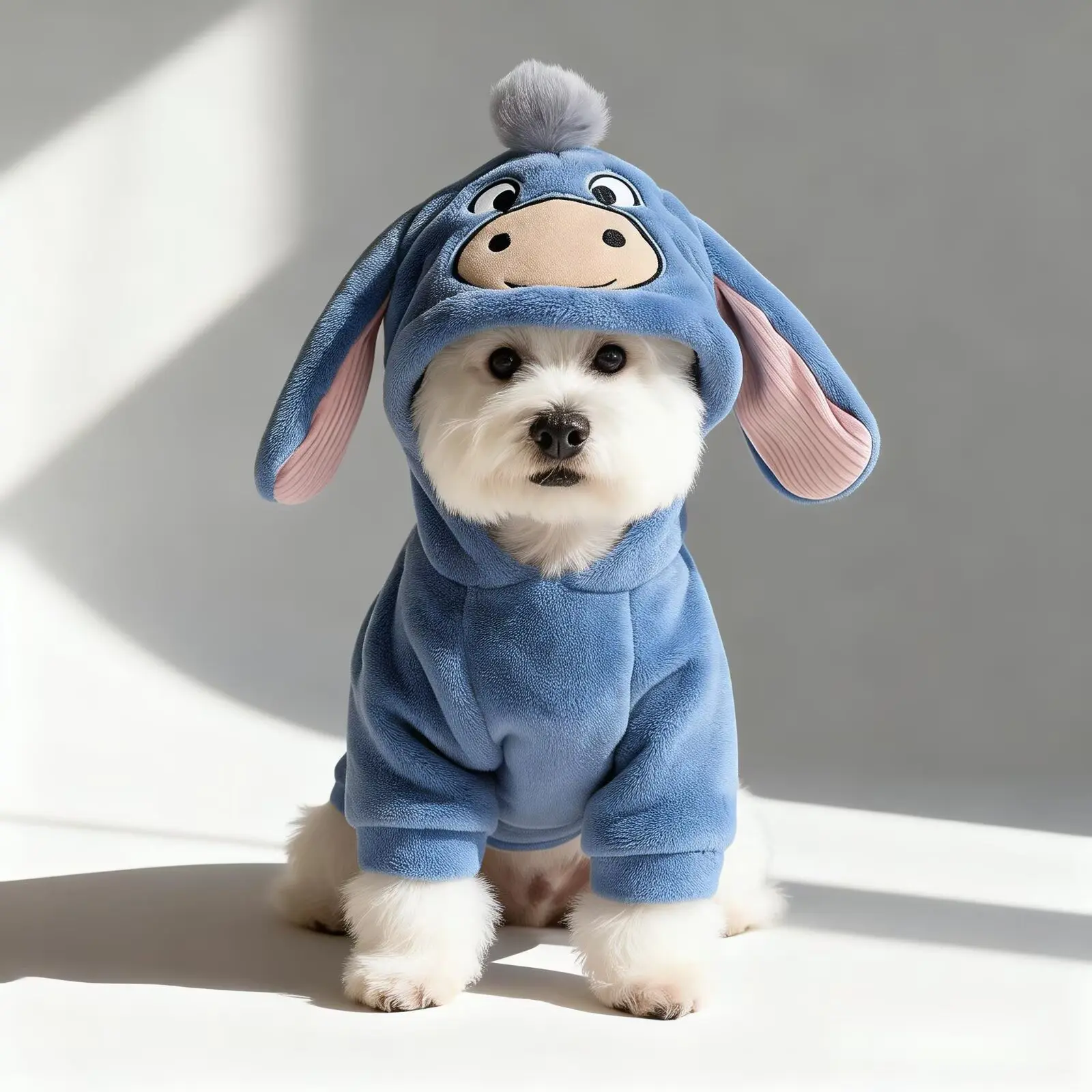 Pet Dinosaur Pumpkin Plush Hooded Coat - Thick Polyester 2-Leg Animal Suit Costume, Universal Fit Warmth Boost Winter Wear for Small-Medium Dogs & Kitten Clothes, Halloween Holiday Party Outfit