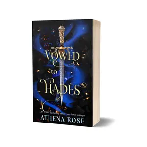 Vowed to Hades by Athena Rose | Collector's edition author signed paperback for dark romance book lovers | A Hades and Persephone retelling lover