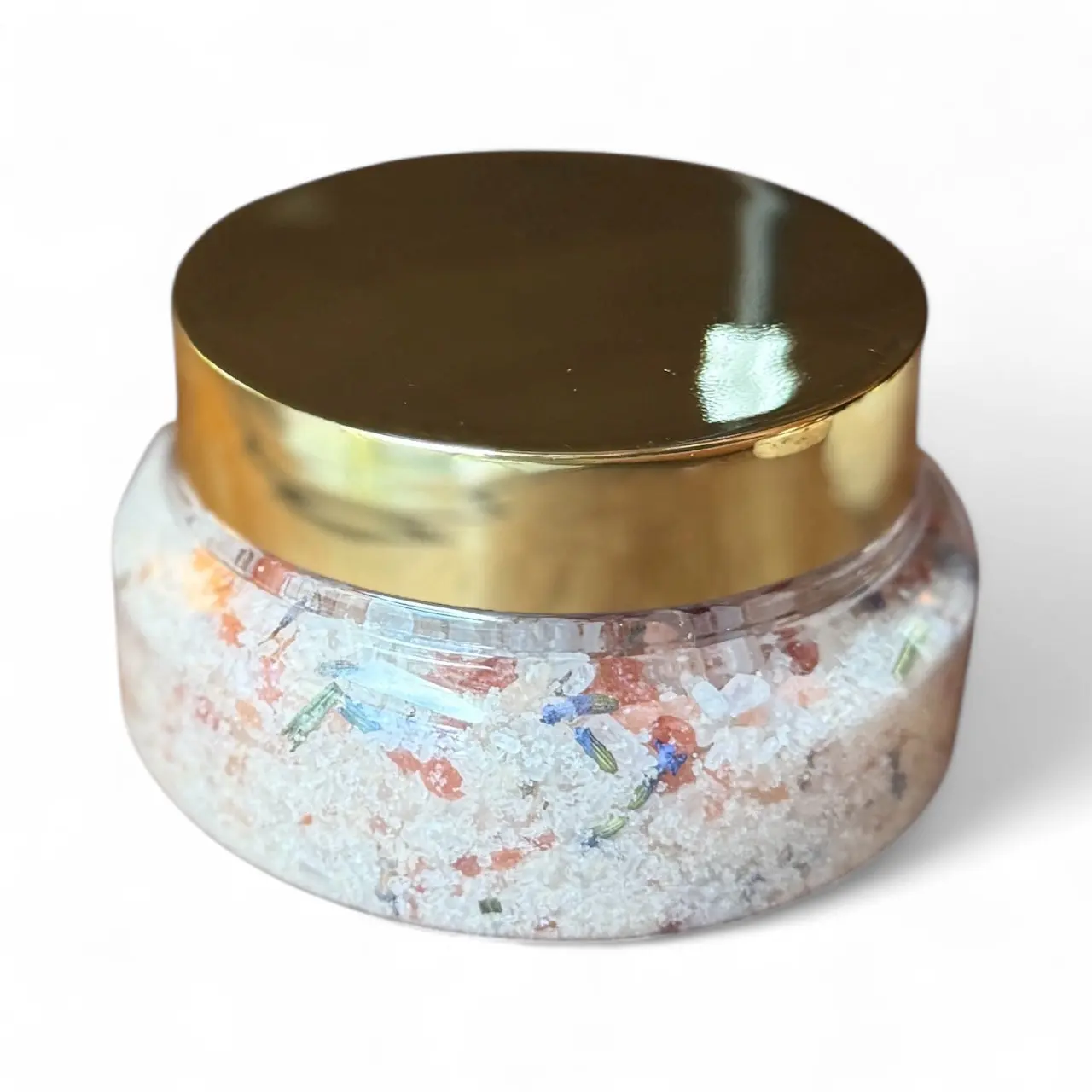 Himalayan Bath Salts with Lavender & Tea Tree Oil— At Home Soothing Body Care Minerals for Soft Skin Repair & Relaxation