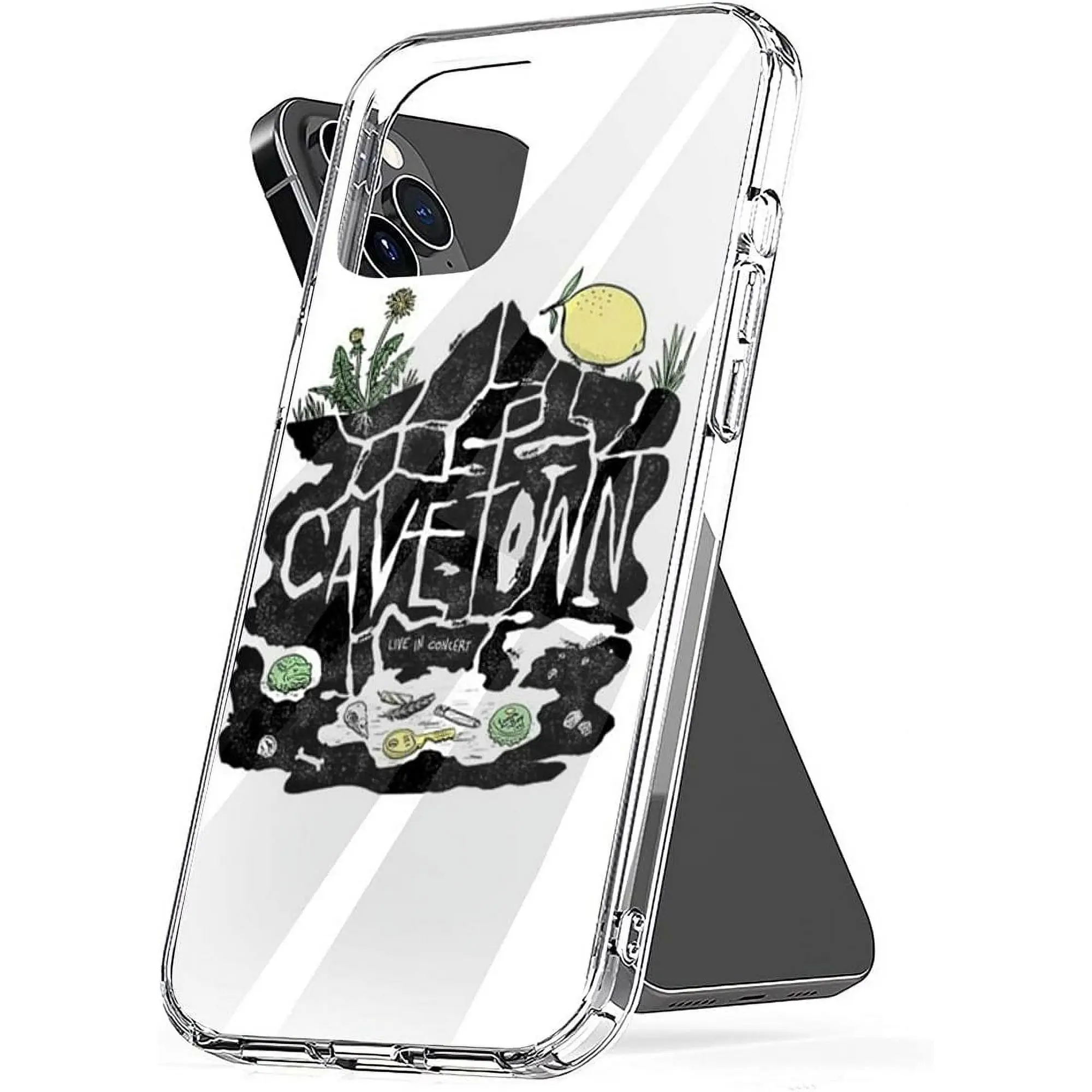 Phone Case Live Waterproof in Concert Cavetown Scratch Accessories Transparent Compatible with iPhone SE 7 8 X XR 11 12 13 14 15 16 Plus Mini Pro Max Samsung Galaxy Note S9 S10 S20 S21 Ultra Plus Protection Cellphone