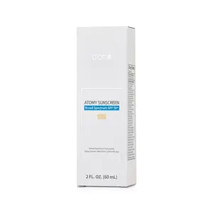 Atomy Korea Suscreen Beige Atomy Sunscreen Broad Spectrum SPF 50+ 60ml Non-Greasy Alcohol-Free Antioxidant Protection
