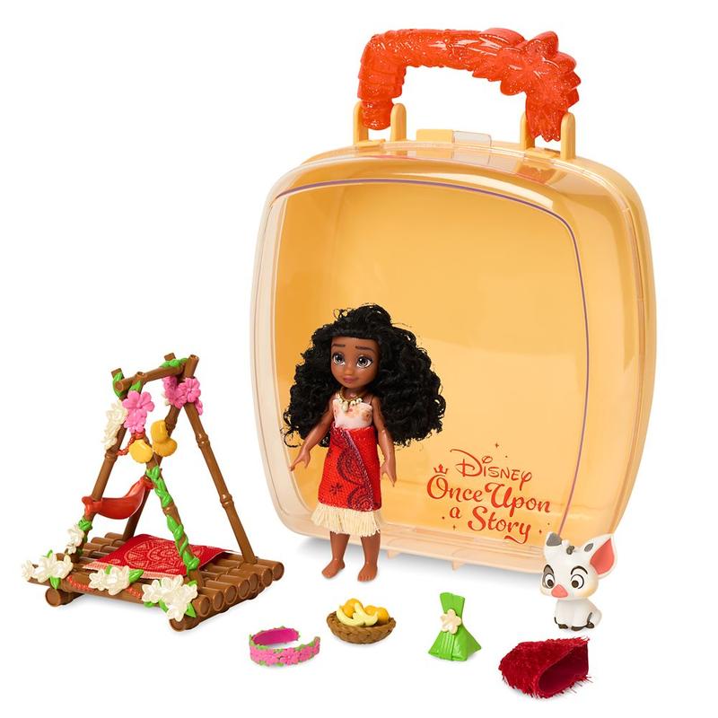 Disney Store Moana Disney Once Upon a Story Mini Doll Playset – 5''