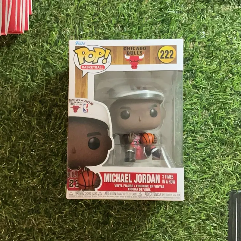 Funko Pop Basketball #222 Michael Jordan 3 TIMES IN A ROW FIGURE