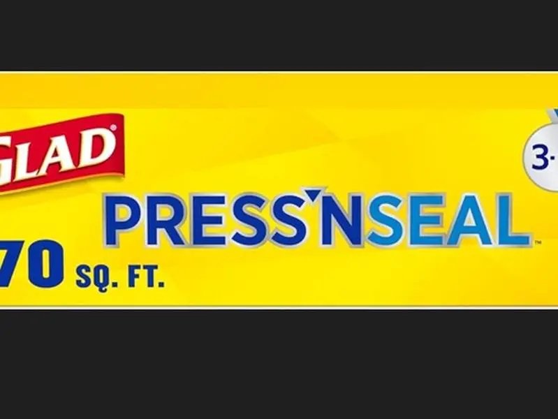 Glad Press'n Seal Plastic Food Wrap - 70 Square Foot Roll