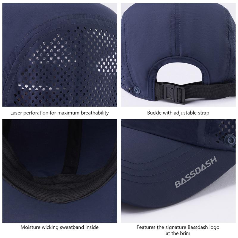 Bassdash UPF 50+ Foldable Fishing Hat Baseball Cap with Removable Neck Flap Portable for Men Women Golf Hiking Bassdash UPF 50+ Foldable Fishing Hat Baseball Cap with Removable Neck Flap Portable for Men Women Golf Hiking