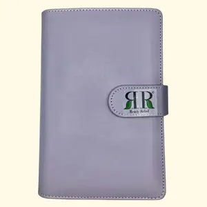 Purple Vegan Leather Ready Relief Binder