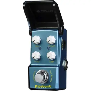 Compressor Mini Pedal for Electric Guitar Effect - True Bypass Ironman Series (PipeBomb JF-312)