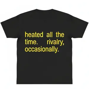 Heated Rivalry Cotton Graphic Shirt featuring Shane Hollander and Ilya Rozanov in Y2K Fashion for Hockey Fans Trending Gift