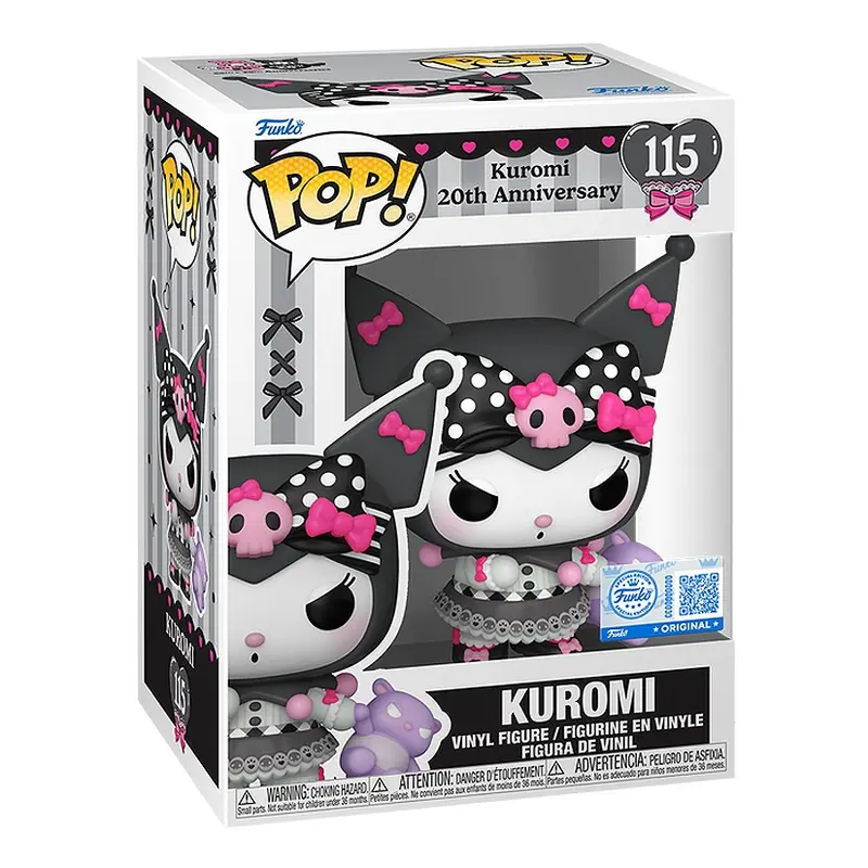 Funko POP Sanrio - Kuromi Holding Bako (20th Anniversary) Vinyl