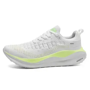 Men’s Fashion Marathon Ultra-Light Shock Absorption Breathable Professional Thick-Soled Racing Running Shoes