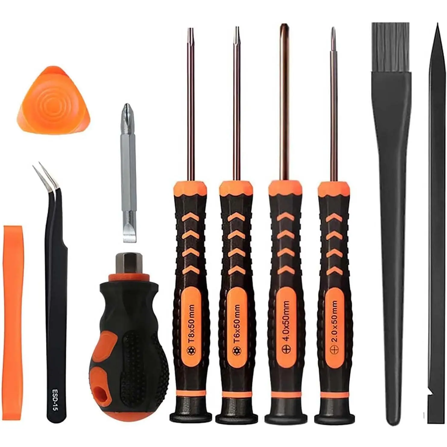 Cleaning Repair Tool kit for PS5 PS4 PS3, T6 T8 With crossed  2.0/4.0 for  one/series X,and also for   4 Main,Repair and Dust Removal
