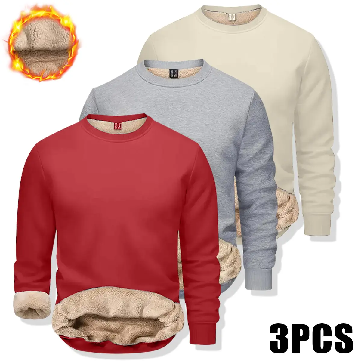 Red - Gray - Apricot