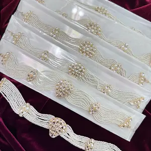 Indian Wedding Bollywood  Kundan Pearl Studded Rajasthani Sheeshphool/Mathapatti for Women