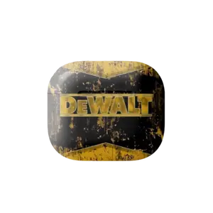 DEWALT AirPods Case, Heavy-Duty Protective Cover, Shockproof & Durable, AirPods 1 2 3 Pro & Pro 2, Perfect Gift