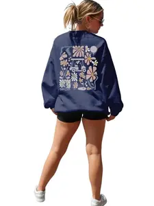 Groovy Flower Vintage Golf Sweatshirt Cute Golf Gift Ladies Golf Crewneck Golf Apparel Golf Wife Golf Mom