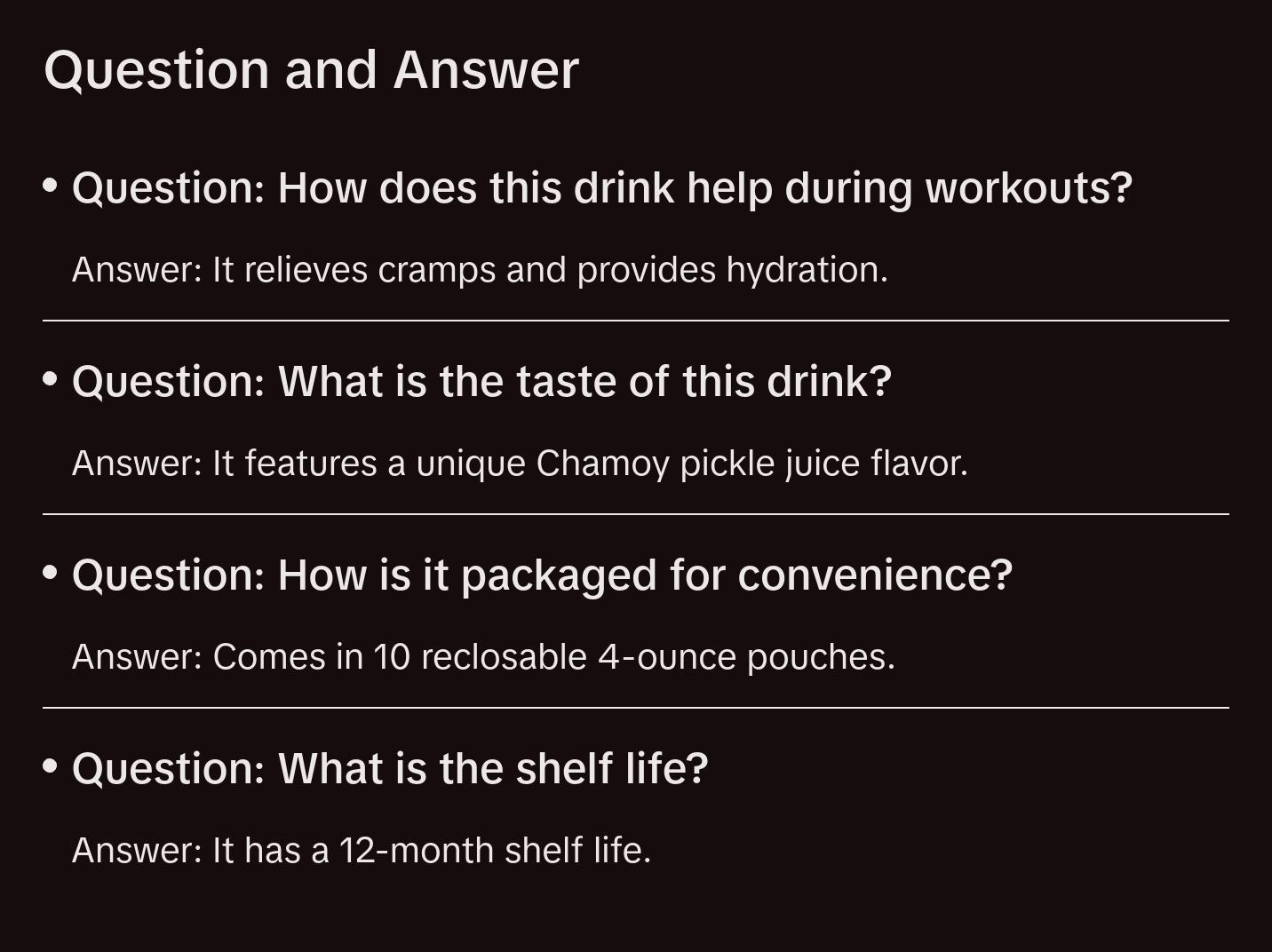 PUCKER FACE PICKLE JUICE CHAMOY FLAVOR 10 4 OUNCE POUCHES