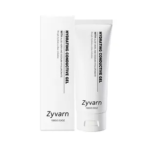 Zyvarn Hydrating Gel | Aloe Vera Hyaluronic Acid Conductive Gel, Gentle for Sensitive Skin, Deep Hydrating & Beauty Device Compatible