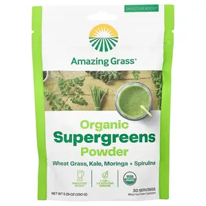 Amazing Grass Organic Supergreens Powder, 5.29 oz (150 g)