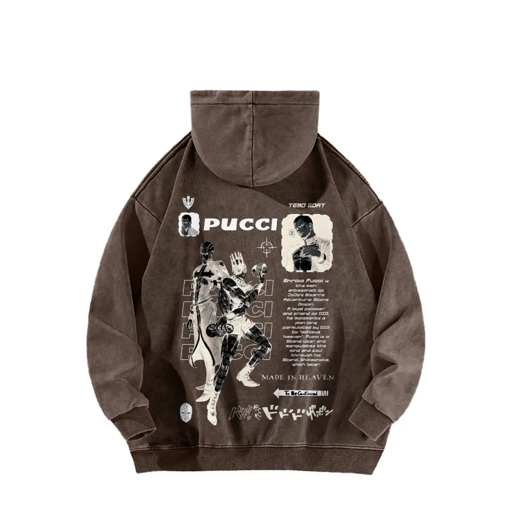 Men's JoJo's Bizarre Adventure: Stone Ocean Enrico Pucci Graphic
