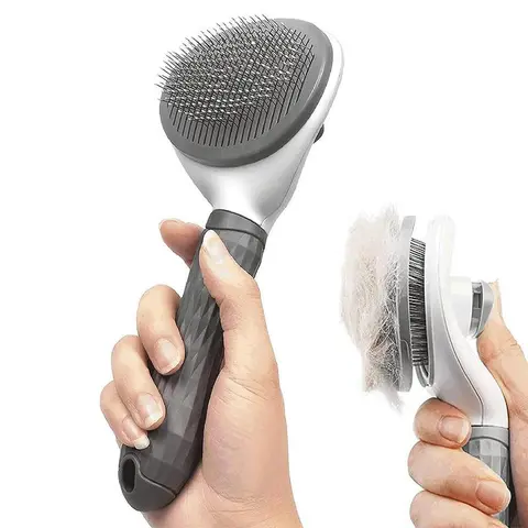 Pet Grooming Brush, Cat & Dog Hair Removal Massage Comb, Pet Grooming Tool for Removing Loose and Tangled Hairs, Pet Products, Valentine's Day Gift