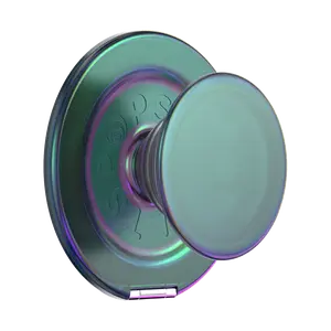 PopSockets MagSafe Kick-Out Grip & Stand Round Phone Grip, Adapter Ring Included - Magnetic Phone Grip and Phone Stand