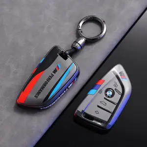 TPU New Sport Style Car Key Cover Case Shell For BMW 1 2 3 5 7 Series X1 F48 X3 G20 X4 X5 G05 X6 F16 M40i M440i G02 G31 G23 F34 Car Key Protector