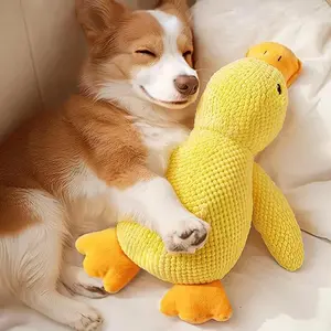 Yellow duck-Durable Plush Squeaky Dog Toy for All Breeds – Fun Chew Toy for Indoor Play 2026 New