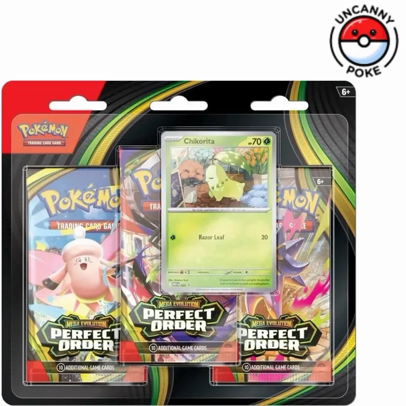 Perfect Order 3-pack blister, Pokemon, promo