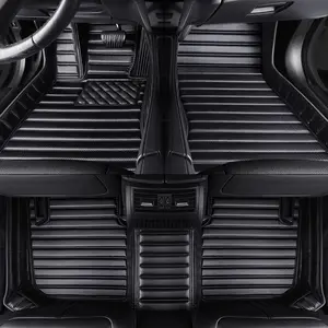 Car Floor Mat For Changan Uni-V 2022-2025 Full Set Cushion Luxury Front And Rear Interior Accessories Easy to clean and slip resistant