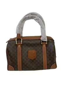 Pre-owned Celine Monogram Boston Handbag/ee06509005/9005
