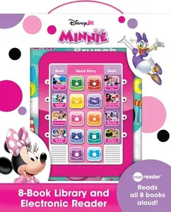 Disney Junior Minnie: Me Reader Electronic Reader and 8-Book Library Sound Book Set [With Other and Battery] -- Pi Kids, Mixed Media Product