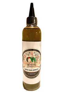 Silk Growth Oil with 6 Organic Essentials for Rapid Hair Growth, Shine, Strength, and Elasticity - Repairs, Balances pH, Prevents Breakage Haircare Comfort
