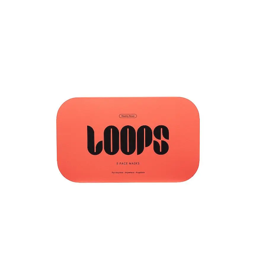 Loops Beauty Weekly Reset Face Mask 5 Pack