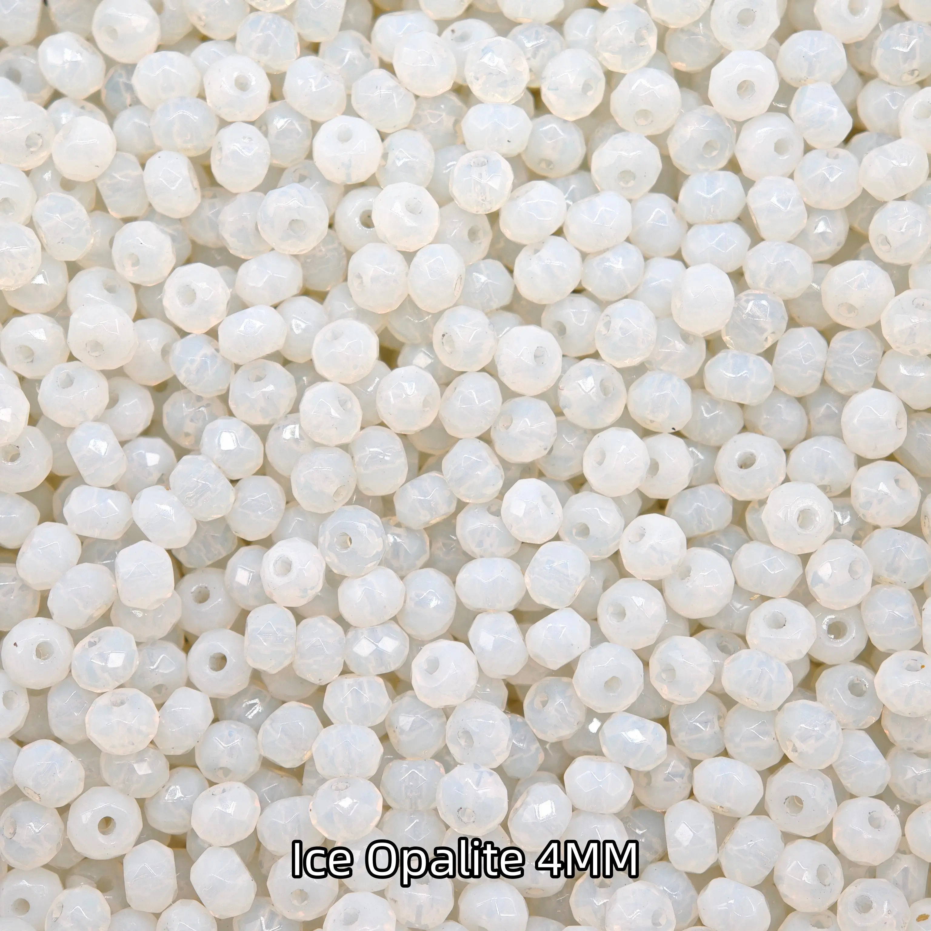 New【4mm Size】Crystal Bead; 1 order = 8 spoons