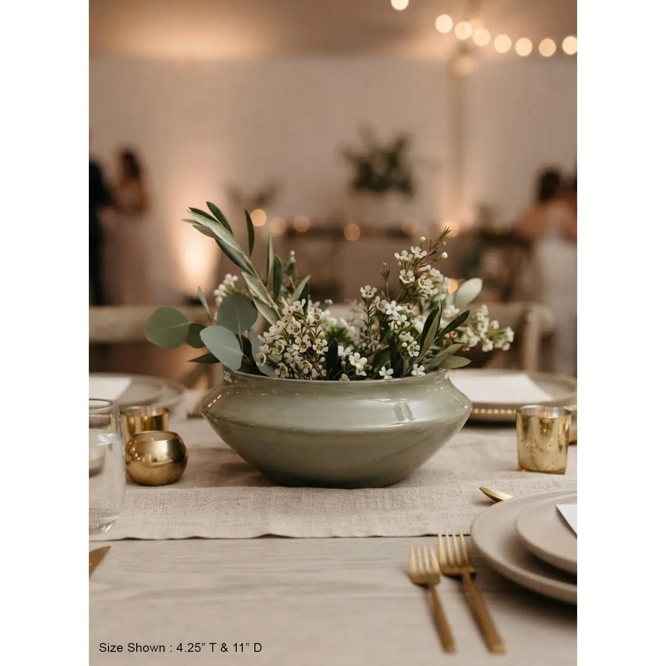 Sage Green Glazed Ceramic Bowl Collection Sage Green Glazed Ceramic Bowl Collection