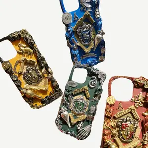 Fantasy Magic World Movie iPhone Case, Handmade Retro Case For All iPhone , Shockproof & Scratch-resistant Phone Protective Cover,  Phone Protective