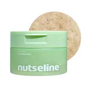 [Nutseline] Cica Nut Calming Pads Toner Pads Soothing Hydrating Skin Texture Care Sensitive Skin Daily Calming Pad Korean Skincare 60 Sheets