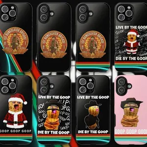 Burnt Peanut Phone Case, Bungulator ARC Raiders Merch Case, Gaming GOOP GOOP GOOP Compatible with iPhone 17 16 15 14 13 12 Pro Max Samsung S25 S24 S23 Gift for Fans