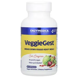 Enzymedica VeggieGest®, 90 Capsules