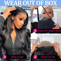 6x4 Glueless HD Lace