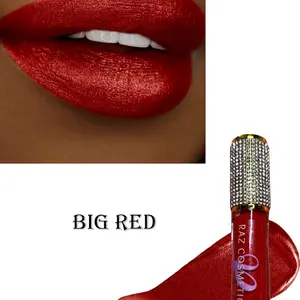 Big Red Lipgloss - Long-Lasting Lip Color for Women - Makeup, Cosmetic