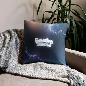 Seabo Show Electric Galaxy Basic Pillow