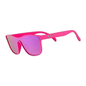 See You at the Party, Richter! - goodr Hot Pink VRG Single Lens Polarized Sunglasses