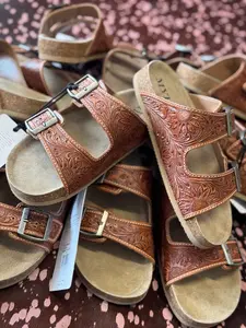 Myra Leather Sandals
