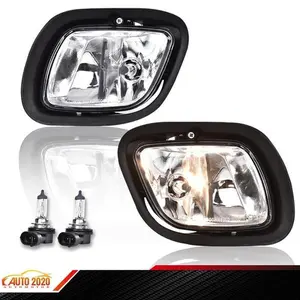 2Pcs Front Passenger Driver Fog Lights Fit For 2008-17 Freightliner Cascadia New