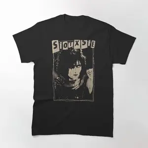 Vintage Siouxsie Sioux Graphic T-Shirt - Tribute to the Iconic Post-Punk Singer Susan Janet Ballion with This Stylish Retro Design
