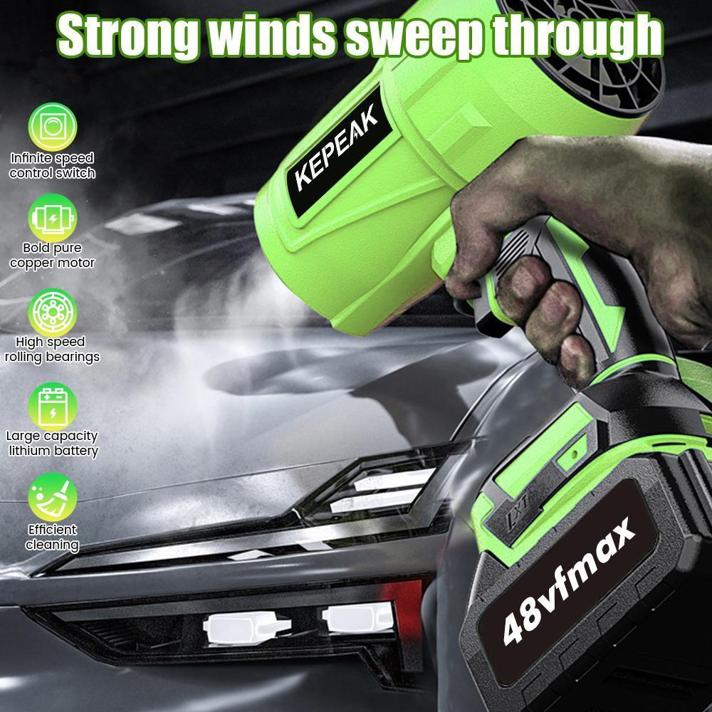 Cordless Leaf Blower, Cordless Leaf Blower Handheld, Mini Turbo Jet Blowers, Super Power Air Duster for Yard/Patio/Car/Lawn Cleaning,for Valentine’s Day Gift