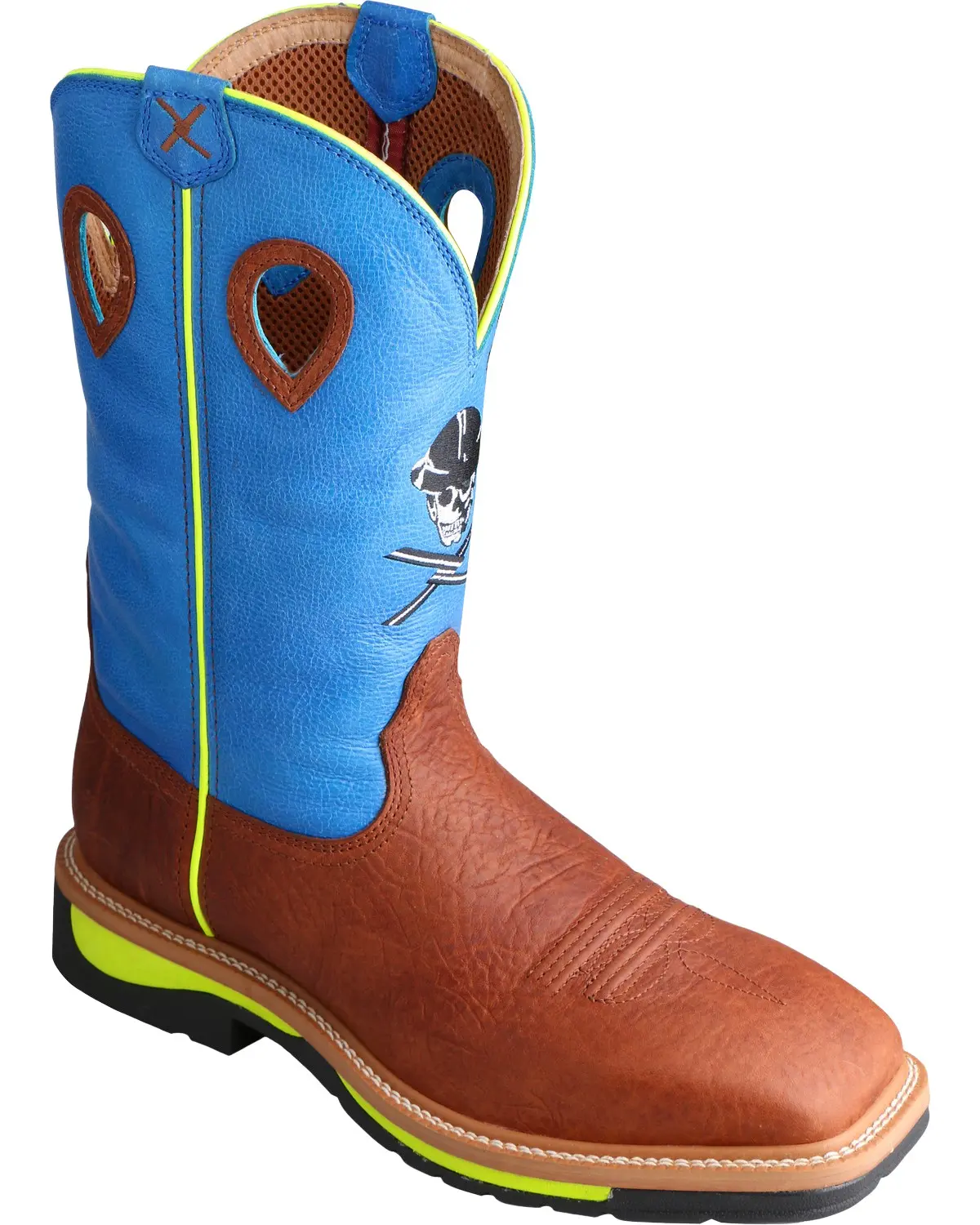 Twisted X Men's Men'S Lite Western Work Boot Steel Toe - Mlcs012